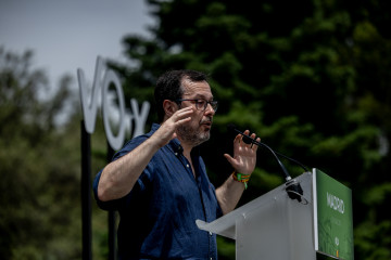 Archivo - El portavoz nacional de Vox , José Antonio Fuster