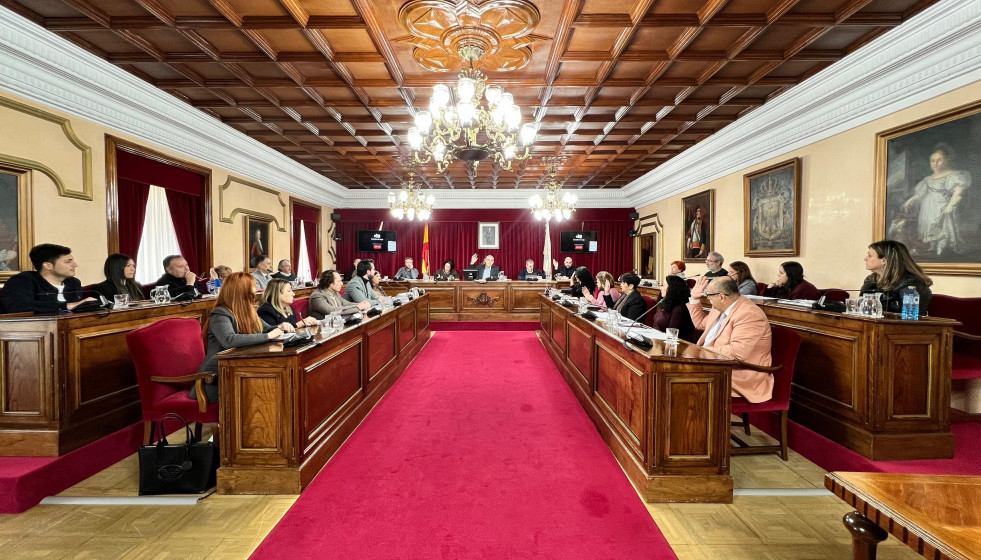Pleno del Ayuntamiento de Lugo.