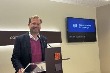 El portavoz del PP en las Cortes, Fernando Ledesma.