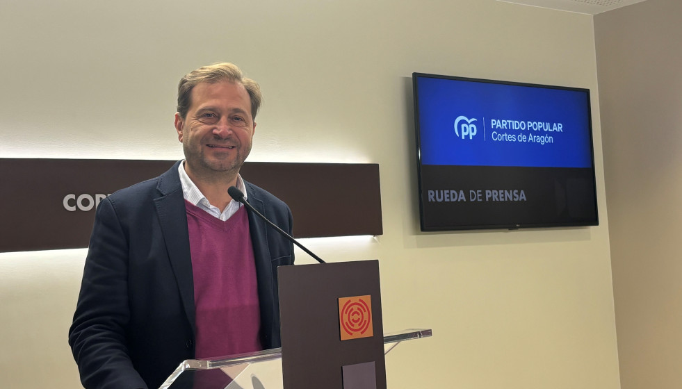 El portavoz del PP en las Cortes, Fernando Ledesma.