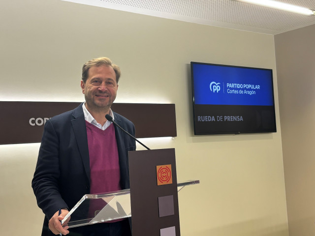 El portavoz del PP en las Cortes, Fernando Ledesma.