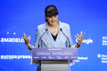 Archivo - La Secretaria de Estado de Digitalización e Inteligencia Artificial, Ministerio para la Transformación Digital y de la Función Pública, María González Veracruz, durante una jornada tec