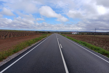 Carretera de la Diputación de Badajoz.