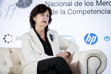 Archivo - La presidenta de LA CNMC, Cani Fernández Vicién, durante la primera jornada del Forbes Spain Economic Summit 2025, en el Hotel Villa Magna, a 25 de septiembre de 2025, en Madrid (España).
