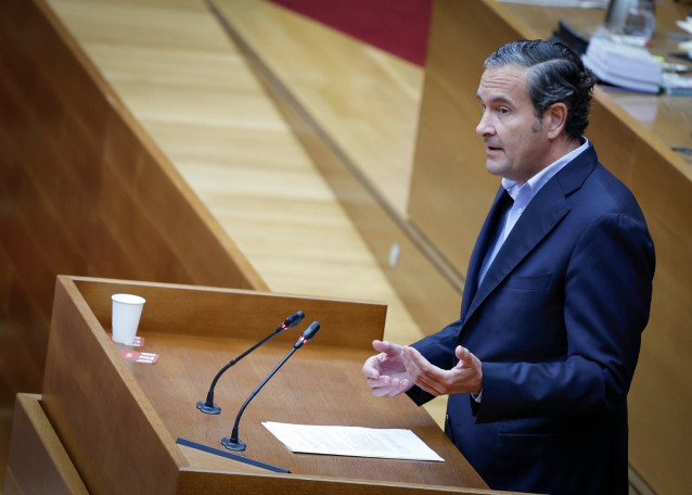 Archivo - El diputado del PP Fernando Pastor