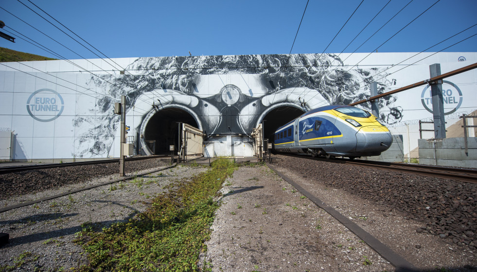Archivo - Tren Eurostar