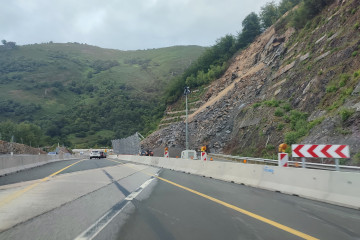 Archivo - Peaje del Huerna, Autopista AP-66.