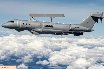 Un avión GlobalEye de Saab