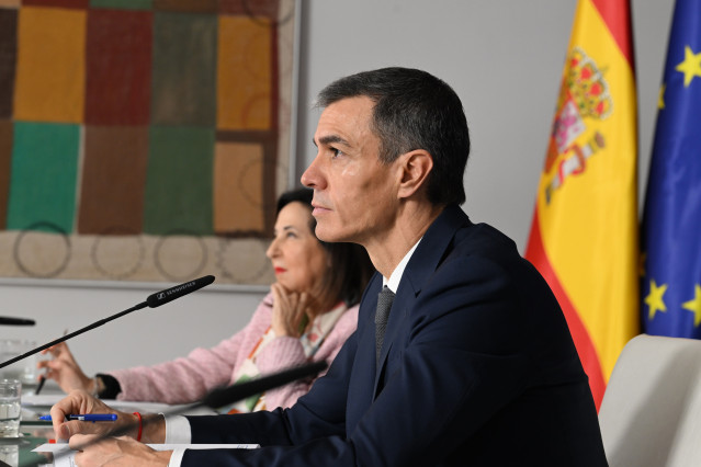el presidente del Gobierno, Pedro Sánchez,