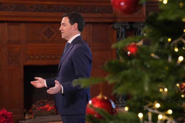 El Lehendakari, Imanol Pradales, ofrece su Mensaje de Fin de Año