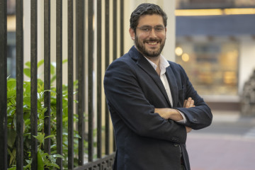 Archivo - El candidato de Vox a la Presidencia de Aragón, Alejandro Nolasco.