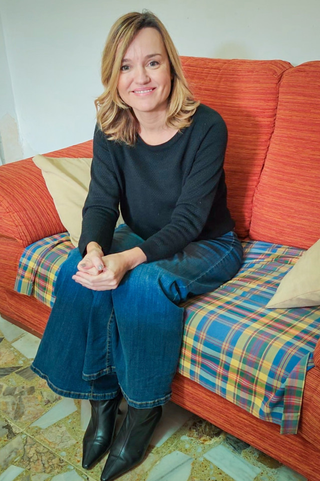 La candidata del PSOE a la Presidencia del Gobierno de Aragón, Pilar Alegría.