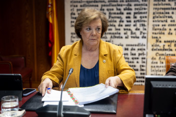 Archivo - La presidenta del Tribunal de Cuentas, Enriqueta Chicano Jávega, comparece en el Senado, a 9 de octubre de 2025, en Madrid (España).