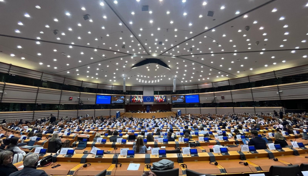 Archivo - Dependencias del Parlamento Europeo.