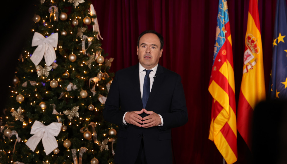 Mensaje de Fin de Año del president de la Generalitat, Juanfran Pérez Llorca