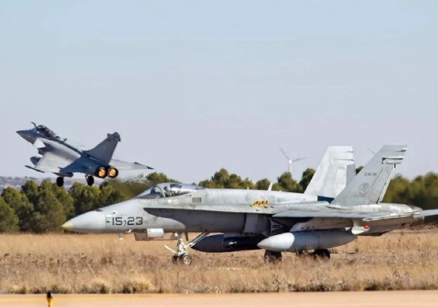 Maniobras militares de vuelo sobre Lorca provocarán 