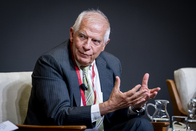 Archivo - El ex alto representante de la Unión para Asuntos Exteriores y Política de Seguridad y ex presidente del Parlamento Europeo, Josep Borrell.