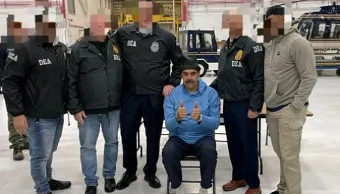 Maduro en NY rodeado