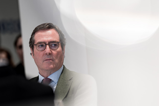 Archivo - El presidente de la CEOE, Antonio Garamendi