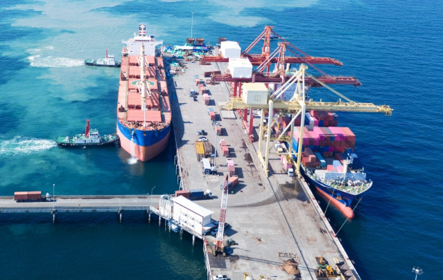 Archivo - Puerto logístico