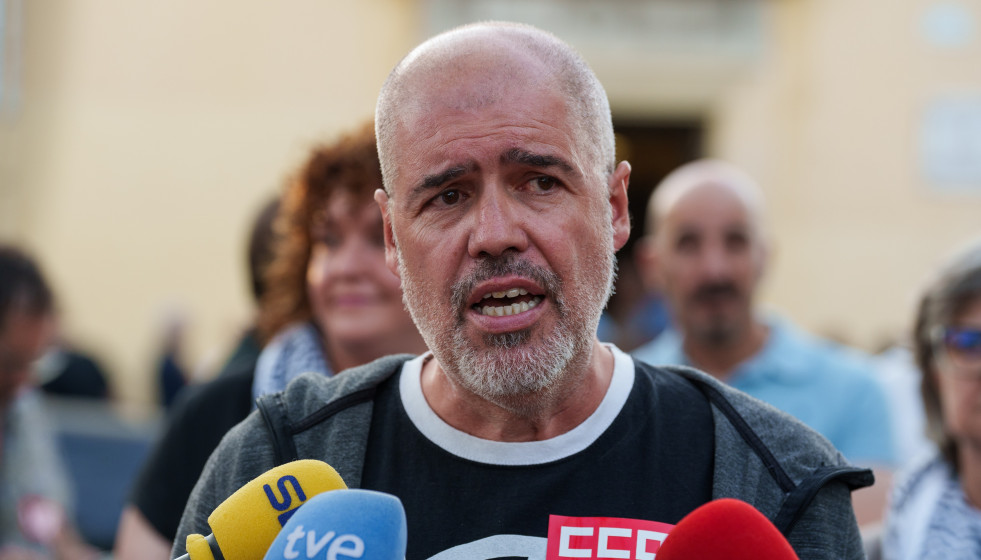 Archivo - El secretario general de CCOO, Unai Sordo