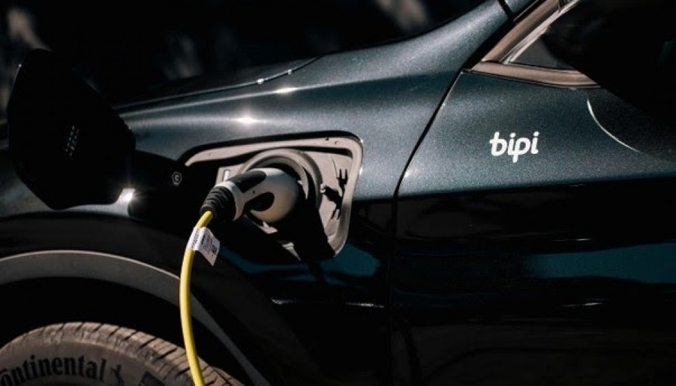 Un vehículo enchufable de Bipi