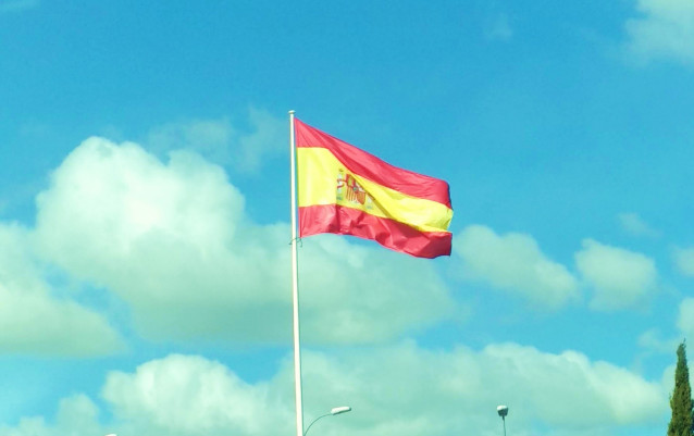 Archivo - Bandera española