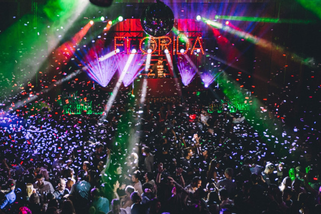 Archivo - Discoteca en Nochevieja