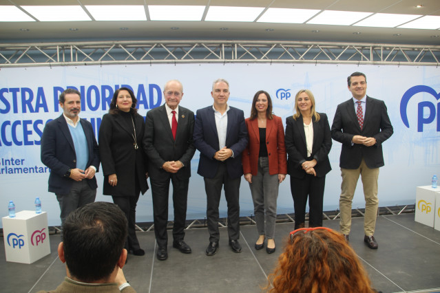 Acyo en Málaga para presentar la Unión Interparlamentaria del PP.