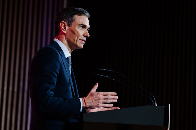 el presidente del Gobierno, Pedro Sánchez