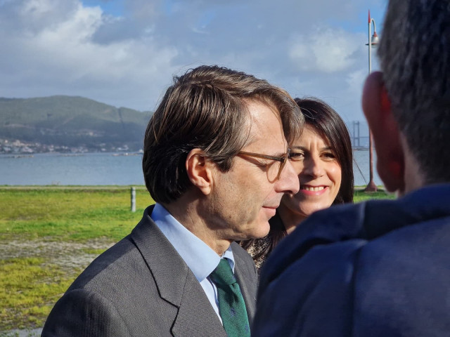 Miguel Corgos este viernes ante la prensa.