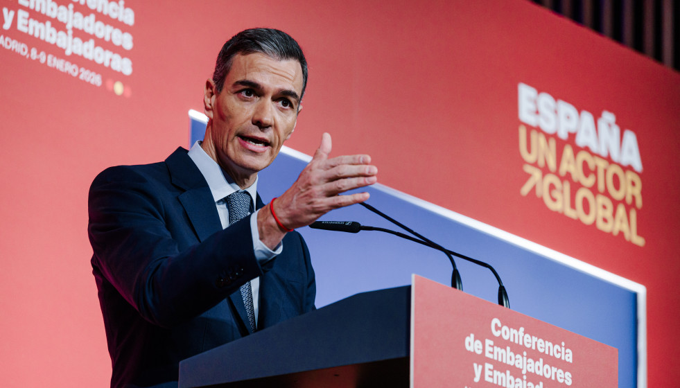 EuropaPress 7203191 presidente gobierno pedro sanchez conferencia embajadores embajadoras