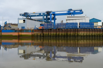 Archivo - Instalaciones de Astilleros Balenciaga