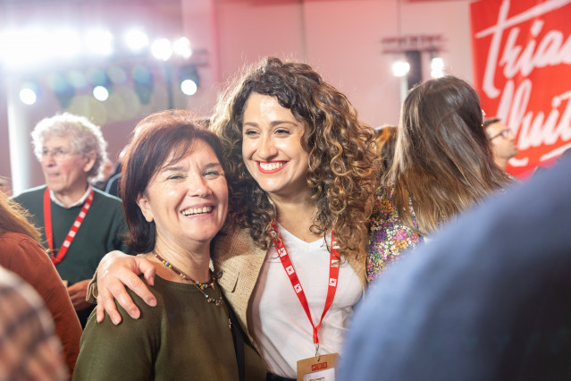 Archivo - La portavoz adjunta y secretaria de de Política Económica y Transformación Digital del PSOE, Enma López.