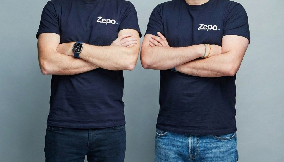 Los cofundadores de Zepo Intelligence, Antonio Muñoz (CEO) y Enrique Holgado (CPTO).