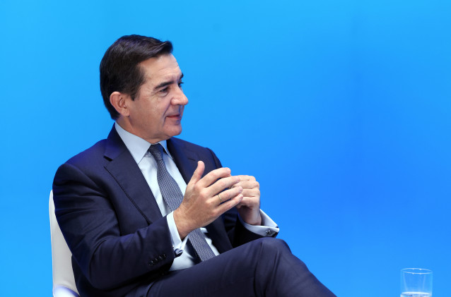 El presidente de BBVA, Carlos Torres