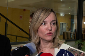 La secretaria general del PSOE Aragón, Pilar Alegría.