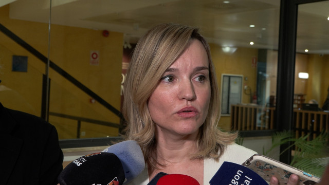 La secretaria general del PSOE Aragón, Pilar Alegría.