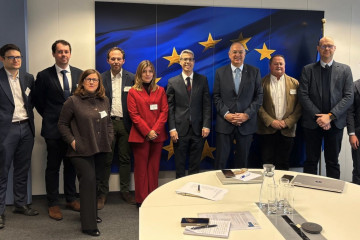 Reunión del sector pesquero europeo con el comisario europeo de Pesca Costas Kadis