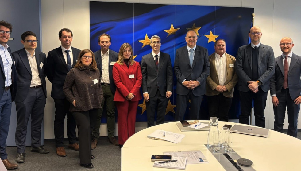 Reunión del sector pesquero europeo con el comisario europeo de Pesca Costas Kadis