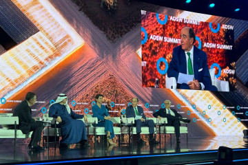 El presidente de Iberdrola, Ignacio Galán, participa en la Abu Dhabi Sustainability Week