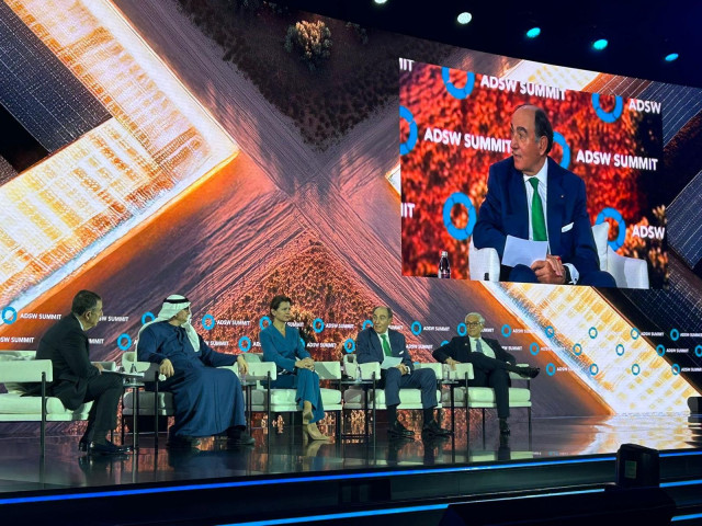 El presidente de Iberdrola, Ignacio Galán, participa en la Abu Dhabi Sustainability Week