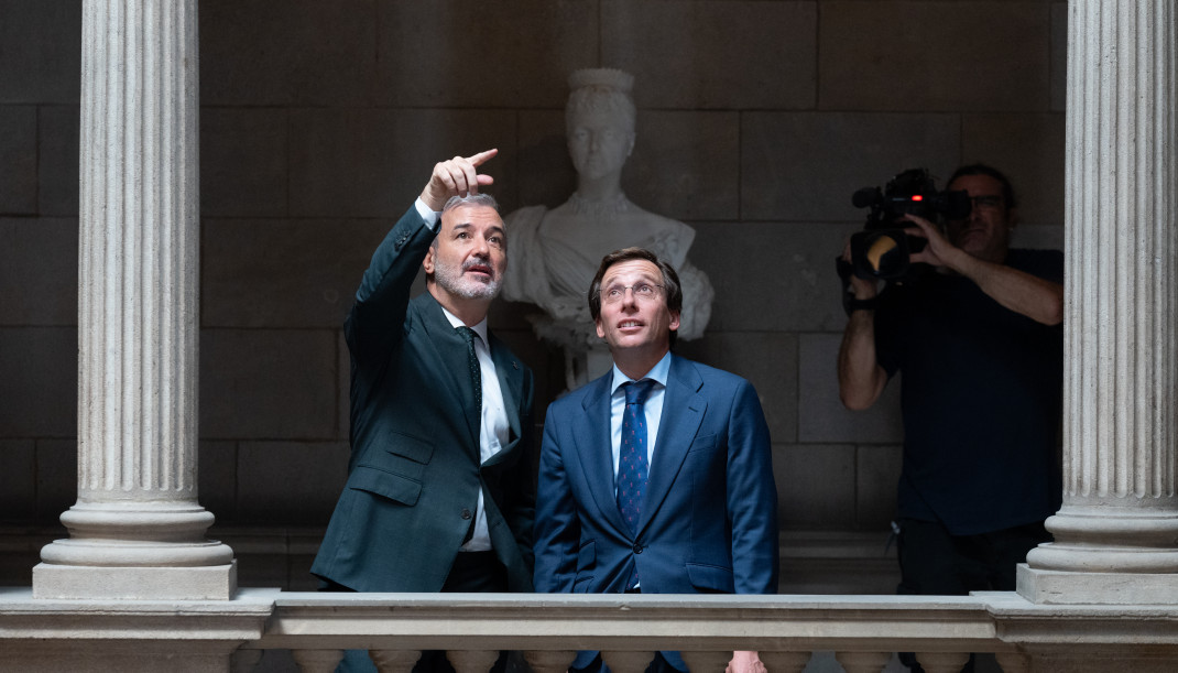 EuropaPress 6081071 alcalde barcelona jaume collboni alcalde madrid jose luis martinez almeida