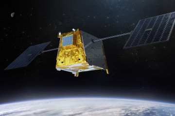 Plataforma satelital 'Airbus Arrow' que se utilizará para el demostrador Airbus UpNext SpaceRAN
