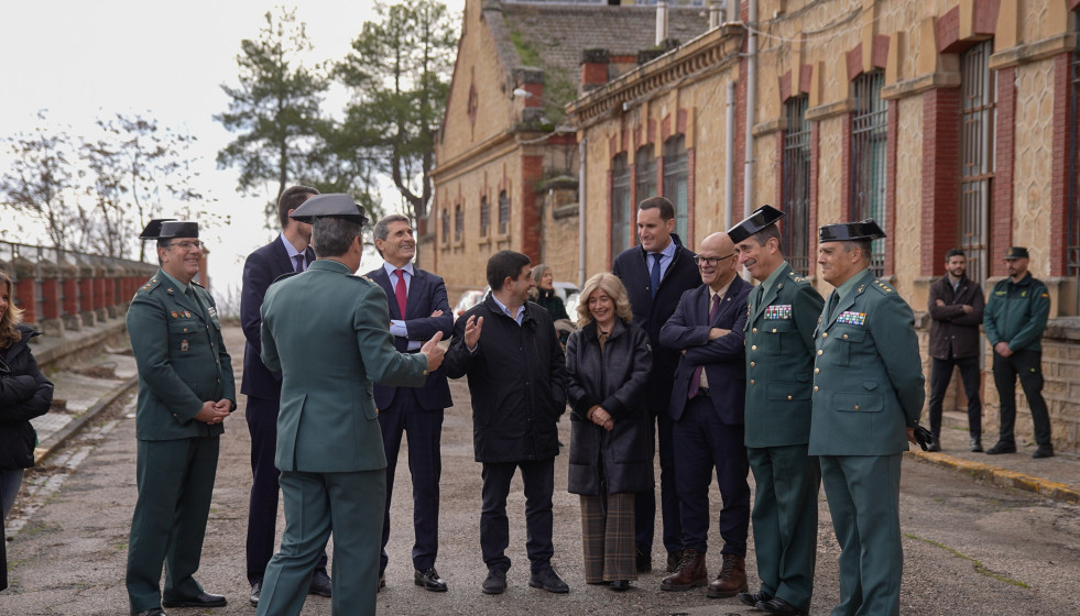 Visita a la Academia de la Guardia Civil de Úbeda antes de su reapertura