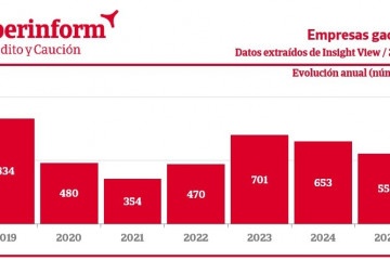 Las empresas gacela descienden un 15% en 2025, según Iberinform.