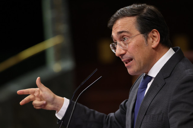 Archivo - El ministro de Asuntos Exteriores, Cooperación y Unión Europea, José Manuel Albares