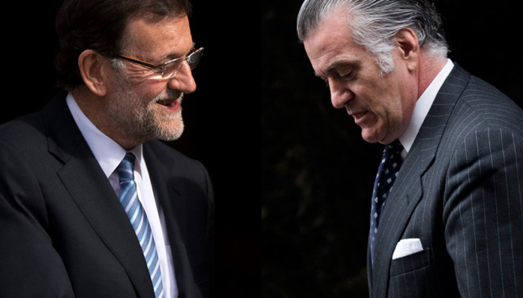 Rajoy y barcenas