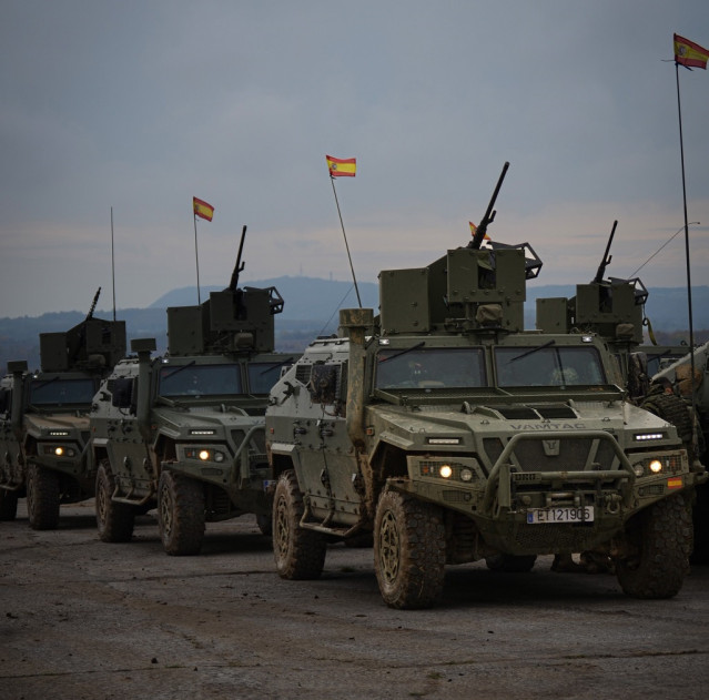 Archivo - Participación española en Eslovaquia el pasado mes de noviembre en el ejercicio ‘Strong Cohesion23’.