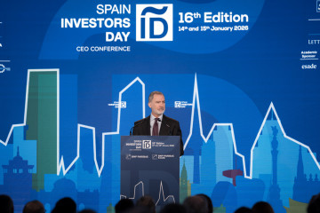 El Rey Felipe VI durante la inauguración de la XVI edición del Spain Investors Day (SID)